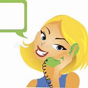 Image result for Stock-Photo Answering Phone