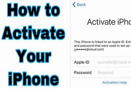 Image result for Activate iPhone