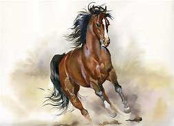 Image result for Impressionistic Horse Painting