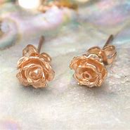 Image result for Rose Gold Flower Jewelry