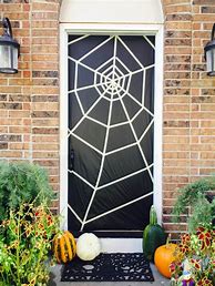 Image result for Halloween Spider Door