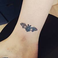 Image result for Small Bat Tattoo