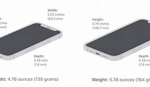 Image result for iPhone 12 Mini Size in Cm