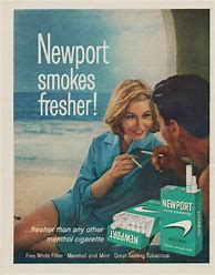 Image result for Newport Cigarette Ad