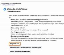 Image result for Wiki Page Examples