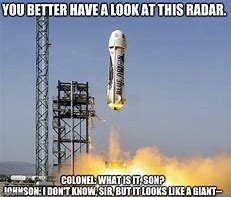 Image result for People Falling Rocket Meme