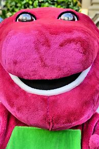 Image result for Barney Head Costume