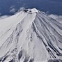 Image result for Snowy Mount Fuji