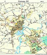 Image result for Detailed Map of Conway SC