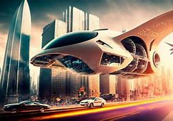 Image result for Future City Flying Cars