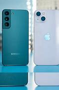 Image result for iPhone 14 vs Samsung S23 Shape