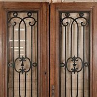 Image result for Wrought Iron French Doors