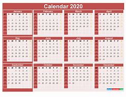 Image result for Year 2020 Calendar with Weeks