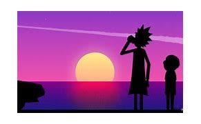 Image result for Rick and Morty Sunset