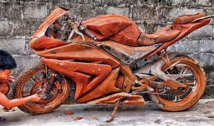 Image result for Rusty Motorbike