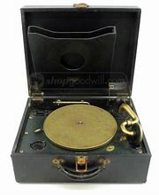 Image result for Antique Portable Victrola
