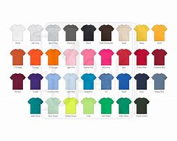 Image result for Gildan T-Shirt Color Choices
