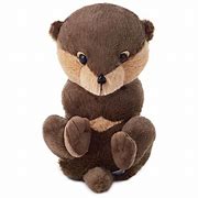 Image result for Otter Plush Animal Cute