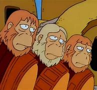 Image result for Simpsons Planet of the Apes