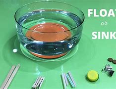 Image result for Object Floating in Water