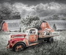 Image result for Old Trucks and Barns