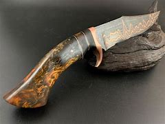 Image result for Knife with Copper Spacers