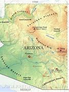 Image result for Arizona Geography Map