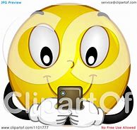 Image result for Smiley Talking On Phone