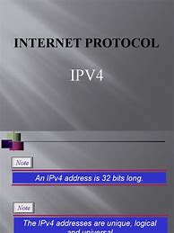 Image result for Example of IPv4