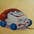 Image result for Oil Painting Vintage Toys