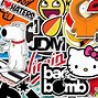 Image result for Anime Sticker Bomb Wallpaper