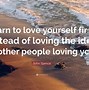 Image result for Love Ypurself Quotes