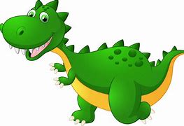 Image result for A Green Dinosaur Cartoon
