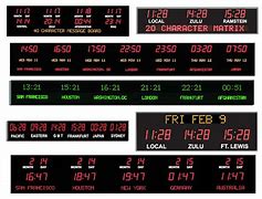 Image result for Time Zone Clock LED