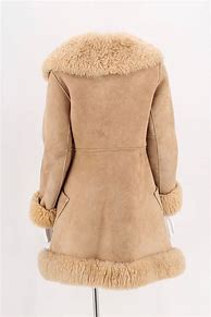 Image result for Vintage Suede and Fur Coat