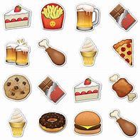 Image result for Junk-Food Emoji
