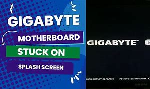 Image result for Gigabyte Splash Screen