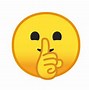 Image result for Be Quiet Emoji Faces