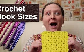 Image result for Crochet Hook Sizes