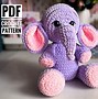 Image result for Crochet Toy Elephant Pattern