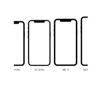 Image result for Apple iPhones 7 Plus and 11 in Size