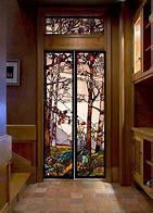 Image result for Tree of Life Stained Glass Interior Bathroom Doors