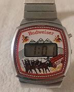 Image result for Vintage Budweiser Digital Watch