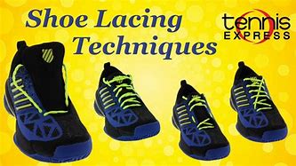 Image result for Shoes Putting Laces in Shoe