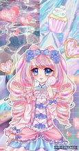Image result for Pastel Rainbow Dress Anime