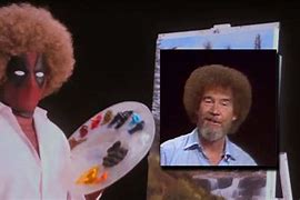 Image result for Bob Ross Now