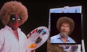 Image result for Bob Ross Peapod