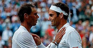 Image result for Rafael Nadal Roger Federer Young