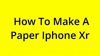 Image result for Paper iPhone