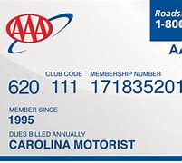 Image result for AAA Member Card